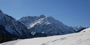 DSC_8838 Die Berge im Kleinwalsertal.