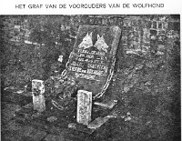 100vroeger4 das Grab von Fleur und Gerard